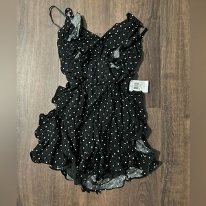 Romper black & white